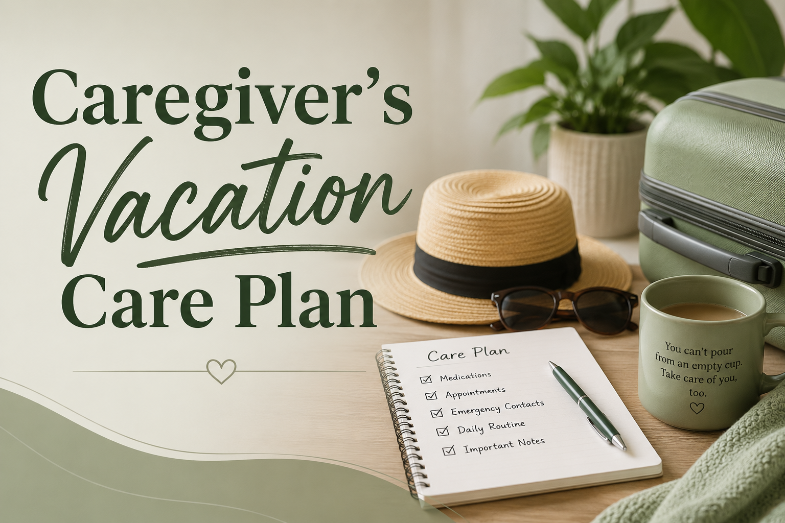 Caregiver’s Vacation Care Plan